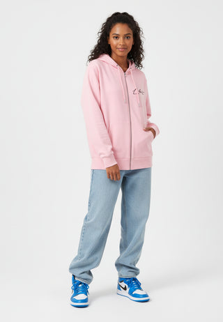 Hoodie à Zip Brodé "Liberté"