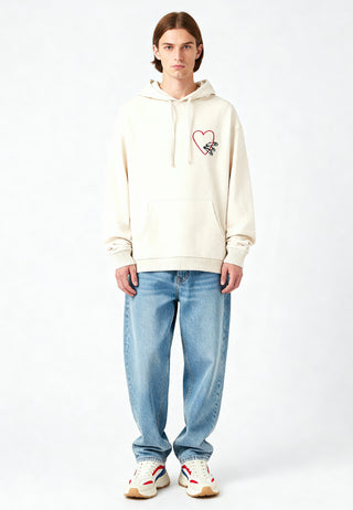 Hoodie Oversize Brodé "Pins"