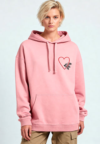 Hoodie Oversize Brodé "Pins"