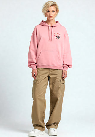Hoodie Oversize Brodé "Pins"
