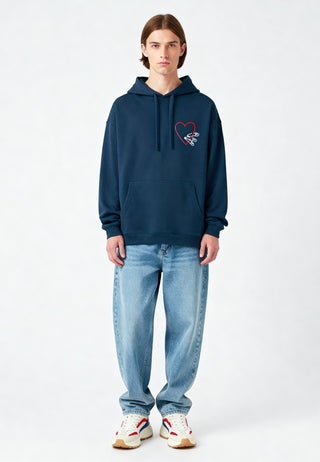 Hoodie Oversize Brodé "Pins"