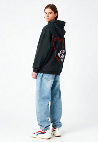 Hoodie Oversize Brodé "Pins"