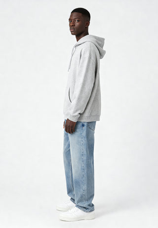 Hoodie Oversize Brodé "Amour"