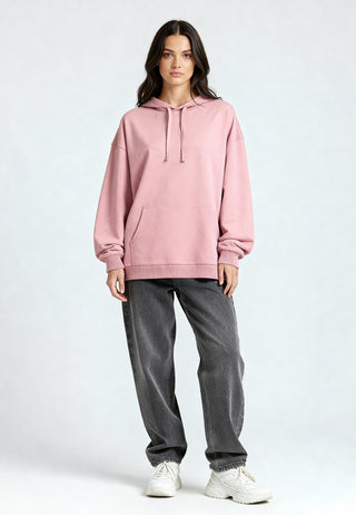 Hoodie Oversize Brodé "Amour"