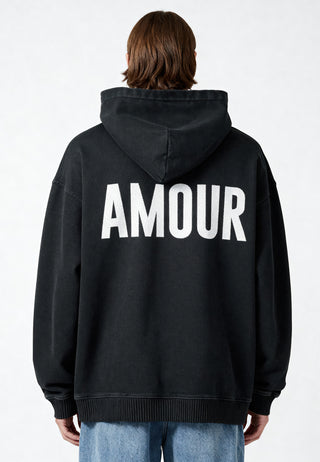Hoodie Oversize Brodé "Amour"