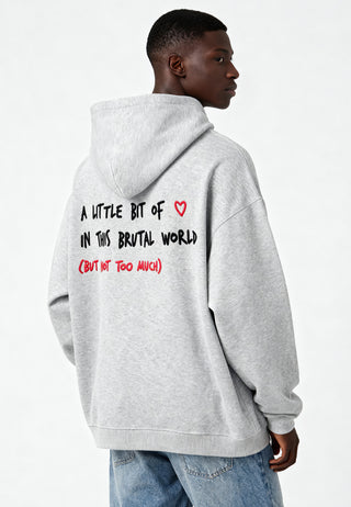 Hoodie Oversize Brodé "Brutal"