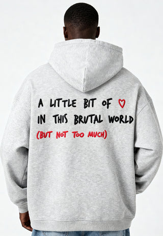 Hoodie Oversize Brodé "Brutal"