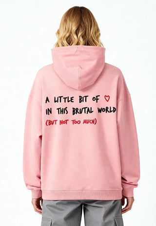 Hoodie Oversize Brodé "Brutal"