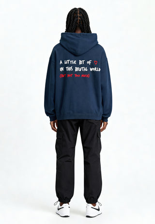 Hoodie Oversize Brodé "Brutal"