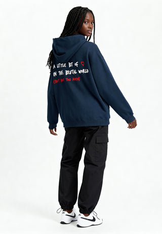 Hoodie Oversize Brodé "Brutal"