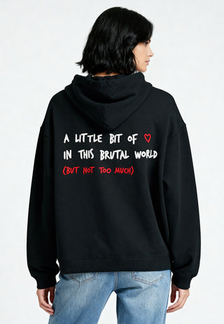 Hoodie Oversize Brodé "Brutal"