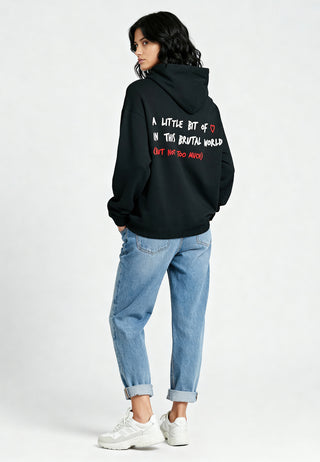 Hoodie Oversize Brodé "Brutal"