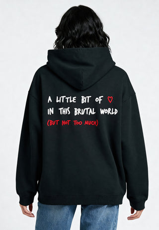 Hoodie Oversize Brodé "Brutal"