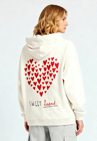 Hoodie Oversize Brodé "Sweetheart"