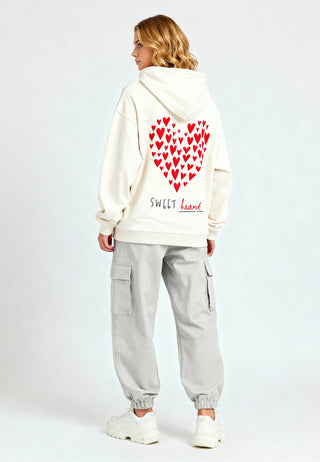 Hoodie Oversize Brodé "Sweetheart"