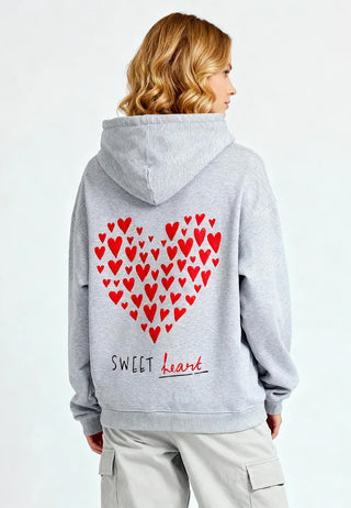 Hoodie Oversize Brodé "Sweetheart"