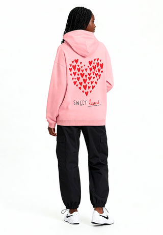 Hoodie Oversize Brodé "Sweetheart"