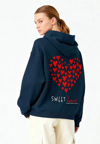 Hoodie Oversize Brodé "Sweetheart"