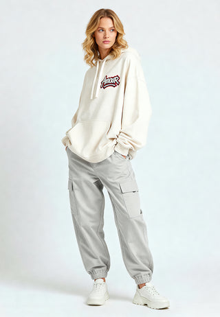 Hoodie Oversize Brodé "Amour"
