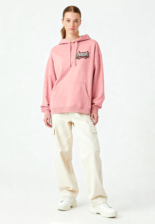 Hoodie Oversize Brodé "Amour"