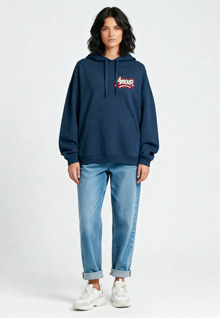 Hoodie Oversize Brodé "Amour"