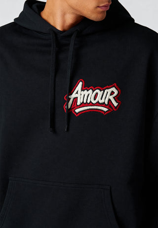 Hoodie Oversize Brodé "Amour"