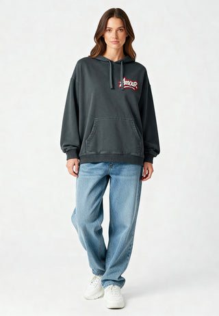 Hoodie Oversize Brodé "Amour"