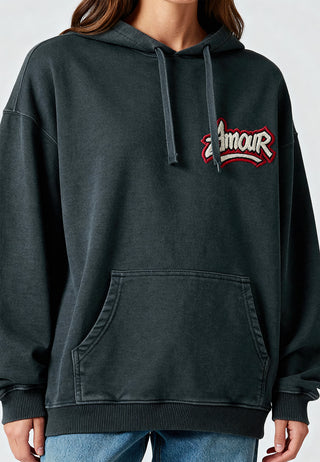 Hoodie Oversize Brodé "Amour"