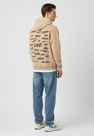 Hoodie Oversize Brodé "Universal Love"