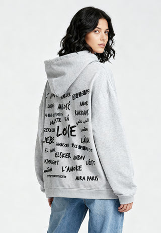 Hoodie Oversize Brodé "Universal Love"