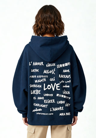 Hoodie Oversize Brodé "Universal Love"