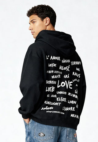 Hoodie Oversize Brodé "Universal Love"