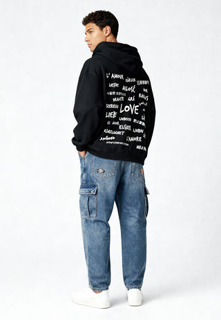 Hoodie Oversize Brodé "Universal Love"