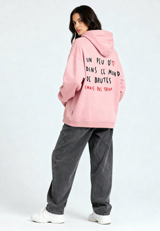 Hoodie Oversize Brodé "Brute"