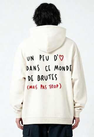 Hoodie Oversize Brodé "Brute"