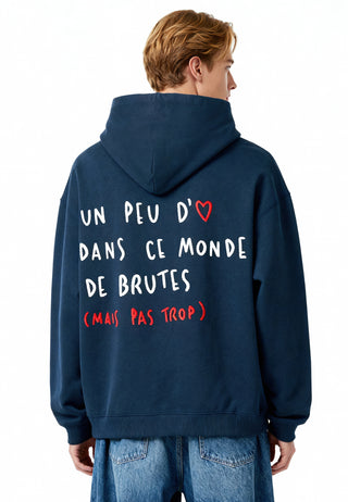 Hoodie Oversize Brodé "Brute"