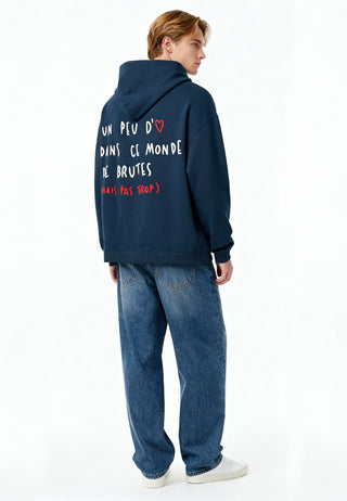 Hoodie Oversize Brodé "Brute"