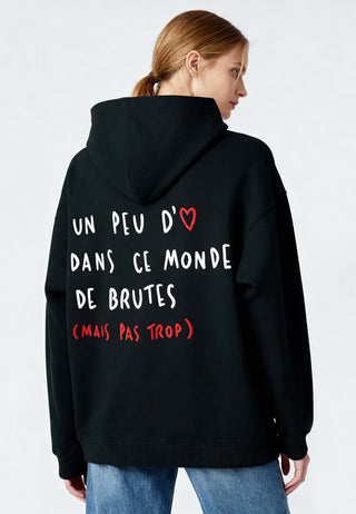 Hoodie Oversize Brodé "Brute"