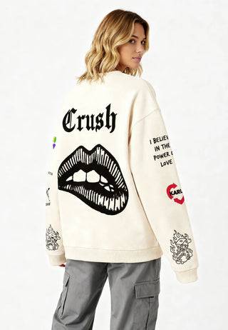 Sweatshirt Oversize "Crush"