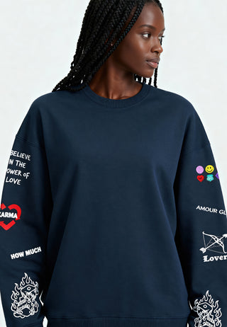 Sweatshirt Oversize "Crush"