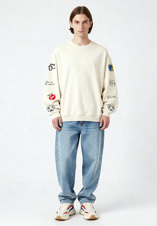Sweatshirt Oversize Brodé "Brutal"