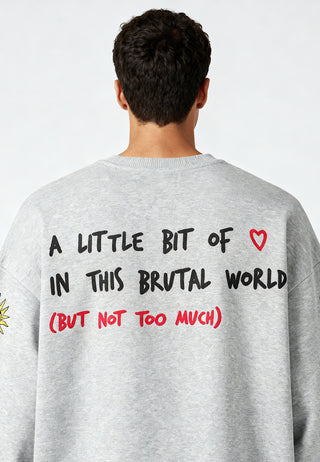 Sweatshirt Oversize Brodé "Brutal"