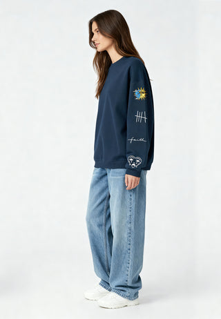 Sweatshirt Oversize Brodé "Brutal"