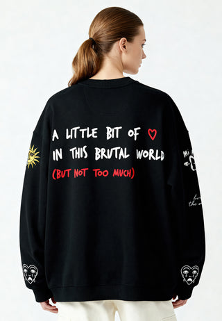 Sweatshirt Oversize Brodé "Brutal"