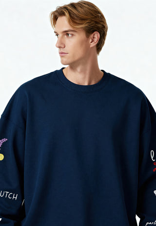 Sweatshirt Oversize Brodé "Sweetheart"