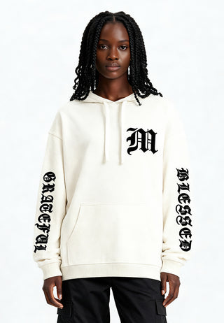 Hoodie Oversize Brodé "Blessed"
