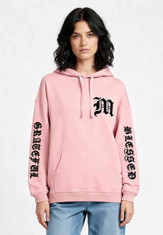 Hoodie Oversize Brodé "Blessed"
