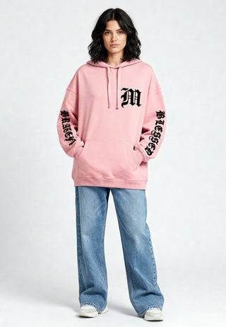 Hoodie Oversize Brodé "Blessed"