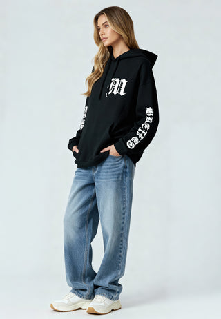 Hoodie Oversize Brodé "Blessed"