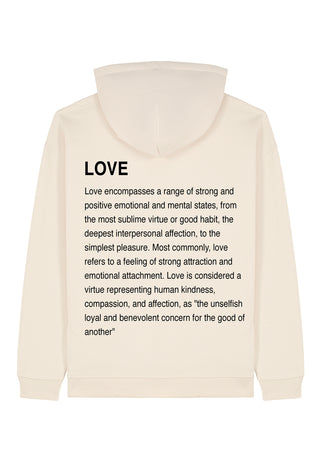 Hoodie Oversize "Love Definition"